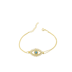 Boho Nazar Bileklik 719121 Gold