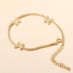 Kelebek Suyolu Bileklik 719169 Gold