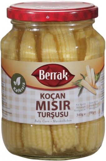 Berrak Koçan Mısır Turşusu 340 Gr