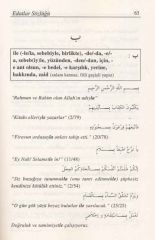 Arapça Edatlar Sözlüğü