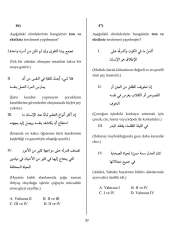 Arapça Hazırlık Sınıfları Soru Bankası