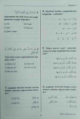 Muafiyet Sınavlarına Hazırlık Arapça Soru Bankası