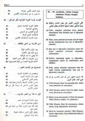 Arapça Test Kılavuzu