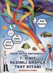 7. Sınıf Resimli Arapça Test Kitabı