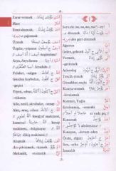Alfabetik Arapça Türkçe - Türkçe Arapça Cep sözlüğü