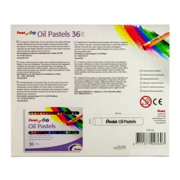 Pentel Yağlı Pastel Boya 36lı