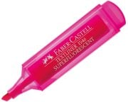 Faber Castell Şeffaf Gövde Fosforlu Kalem 1546 Pembe