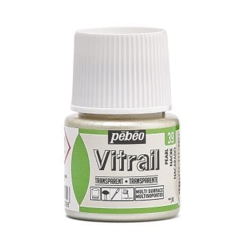 Pebeo Vitrail Cam Boya 45ml 39 Pearl