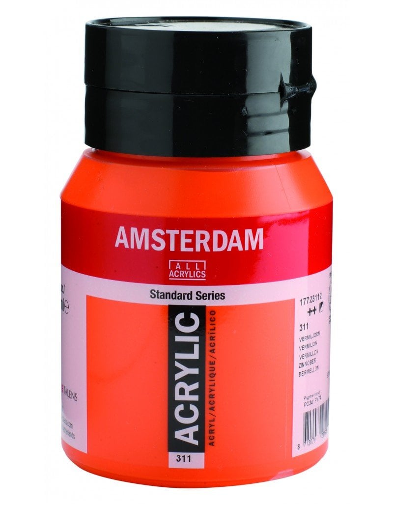 Amsterdam Akrilik Boya 500ml 311 Vermilion