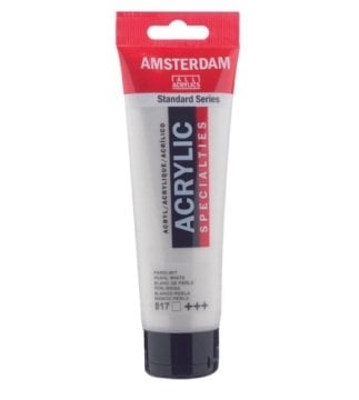 Amsterdam Akrilik Boya 120ml 817 Pearl White