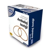 Mas 80-50mm Ambalaj Lastiği %100 Kauçuk 200 Gr.Kutu