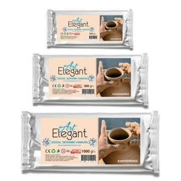 Art Elegant Seramik Hamuru 500gr Beyaz