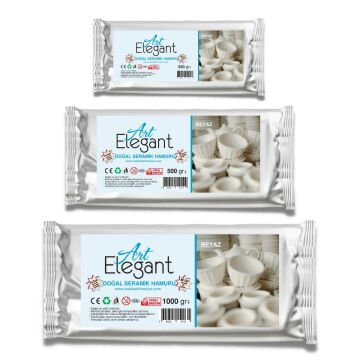 Art Elegant Seramik Hamuru 1000gr Kahverengi