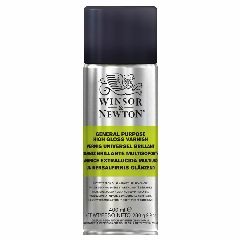 Winsor Newton High Gloss Varnish 400ml Sprey (Parlak Vernik)