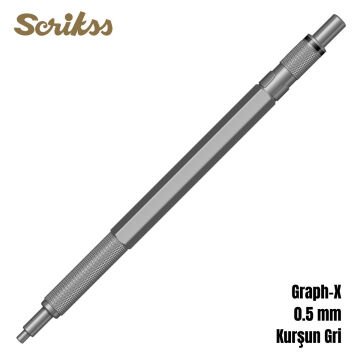 Scrikss Versatil Kalem Graph-X 0.5mm Kurşun Gri