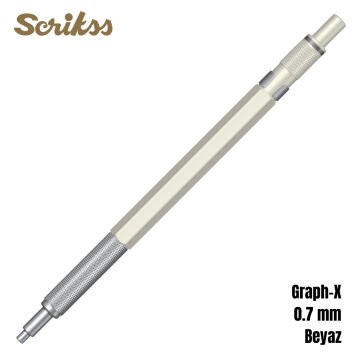Scrikss Versatil Kalem Graph-X 0.7mm Beyaz