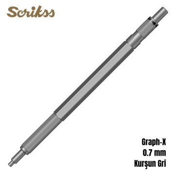 Scrikss Versatil Kalem Graph-X 0.7mm Kurşun Gri