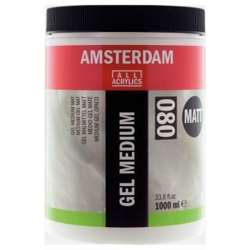 Amsterdam Gel Medium Mat 080 1000ml