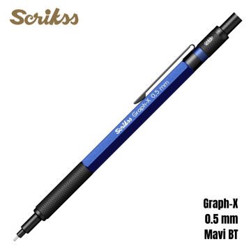 Scrikss Versatil Kalem Graph-X 0,5mm Mavi