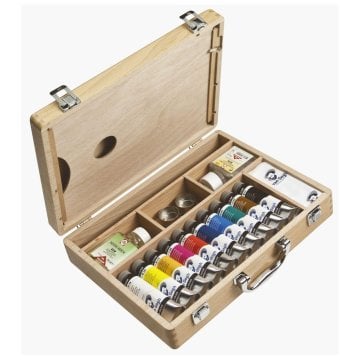 Talens Van Gogh Yağlı Boya Seti Ahşap Kutu Oil Colour Basic box