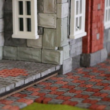 Eshel Maket Minyatür Kilit Parke 1/12 2x1,5x4,7cm 300lü