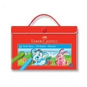 Faber Castell Plastik Çantalı Tutuculu Pastel Boya 18 Renk