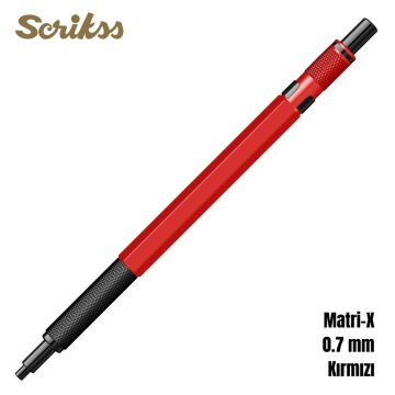 Scrikss Office Versatil Kalem Matri-X 0,7mm Kırmızı