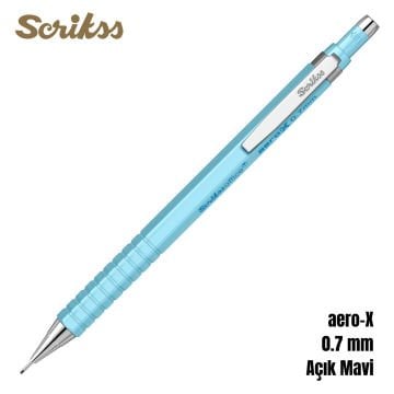 Scrikss Versatil Kalem Aero-X 0.7mm Açık Mavi