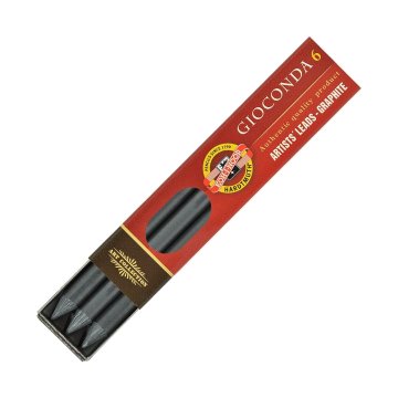 Koh-i Noor 4864/4B Graphite Portmin Ucu 80x5.6mm 6lı