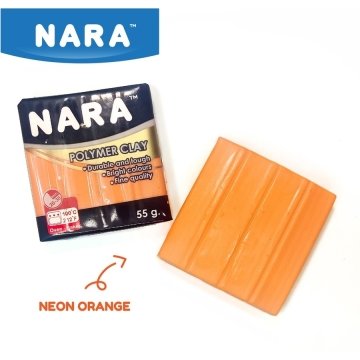Nara Polimer Kil 55gr PM51 Neon Orange