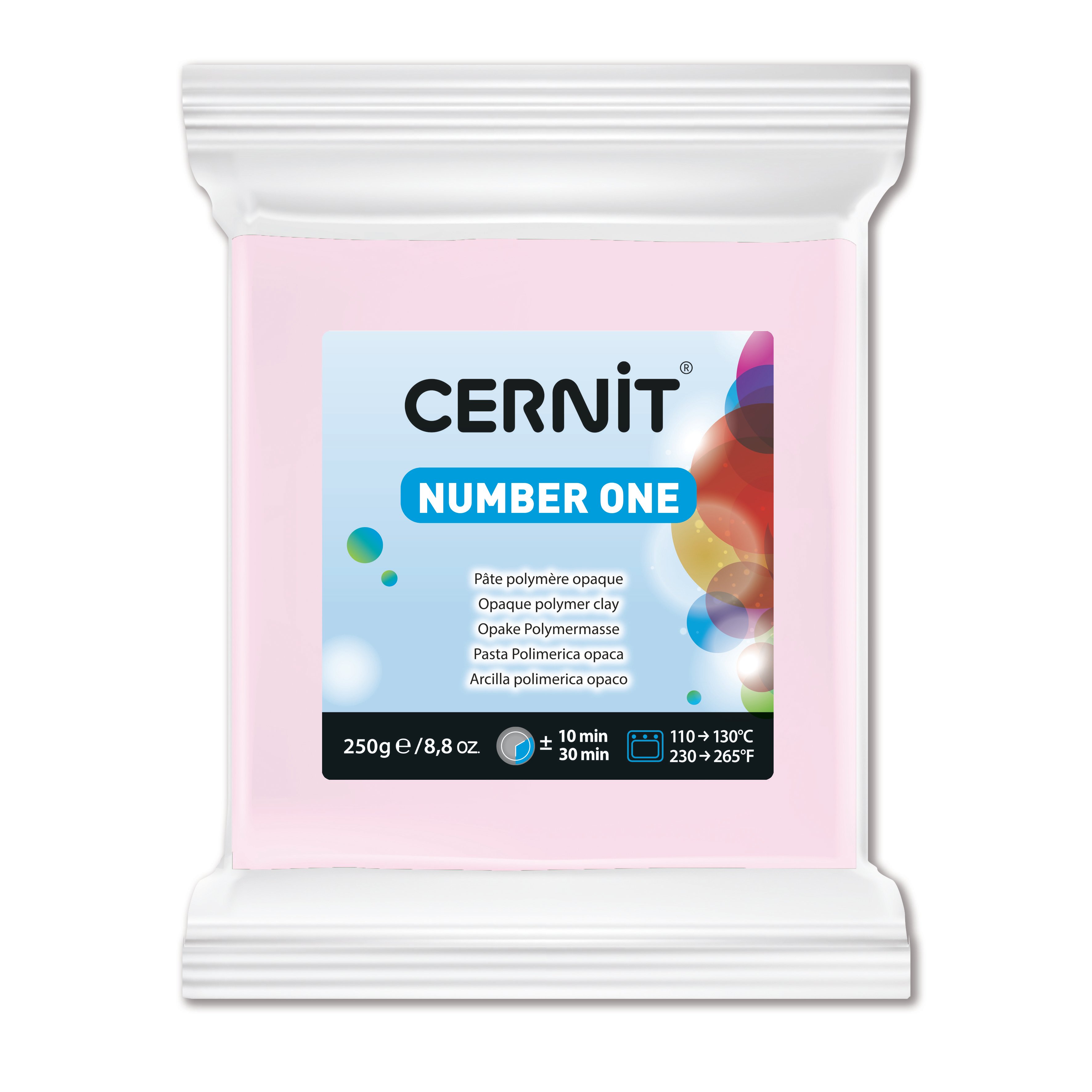 Cernit Number One Polimer Kil 250gr 475 Pink