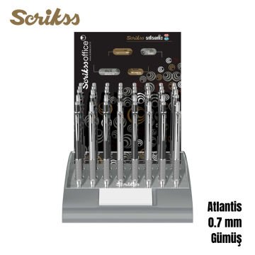 Scrikss Versatil Kalem Atlantis 0.7mm Gümüş