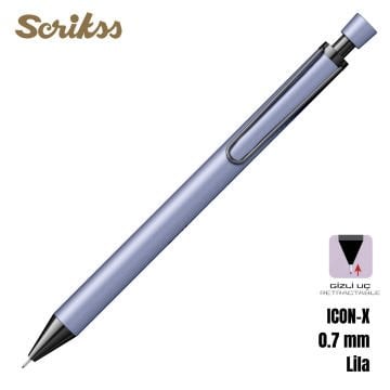 Scrikss Versatil Kalem Icon-X 0.7mm Lila