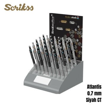 Scrikss Versatil Kalem Atlantis 0.7mm Siyah