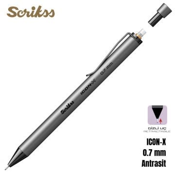 Scrikss Versatil Kalem Icon-X 0.7mm Antrasit