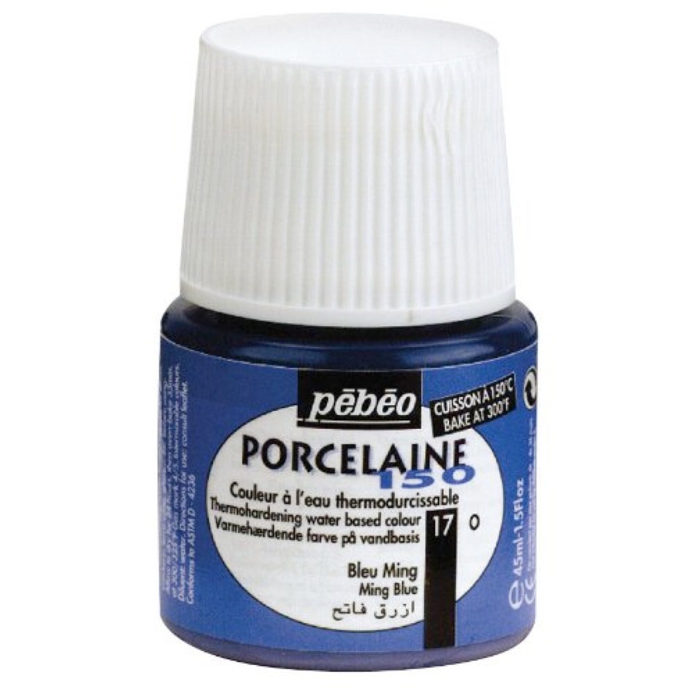 Pebeo Porcelaine 150 Porselen Boyası 17 Ming Blue