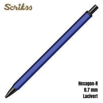 Scrikss Versatil Kalem Hexagon-R 0.7mm Lacivert