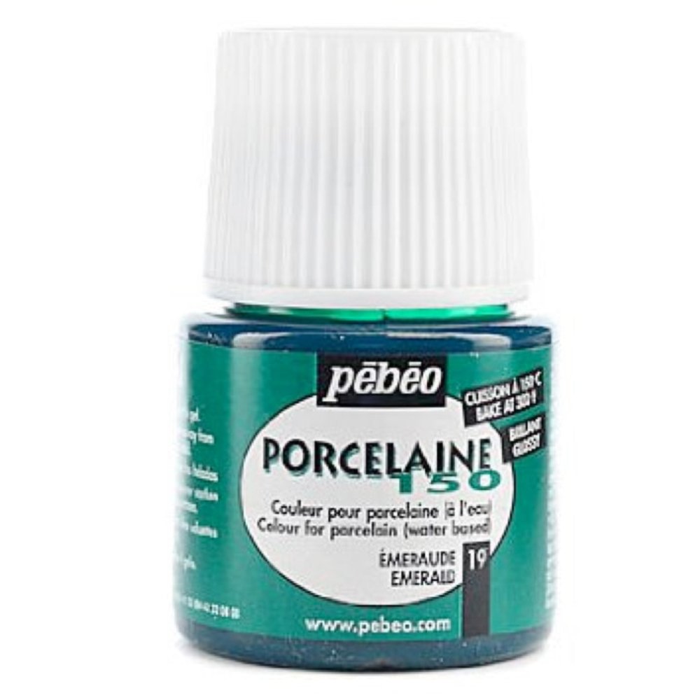 Pebeo Porcelaine 150 Porselen Boyası 19 Emerald