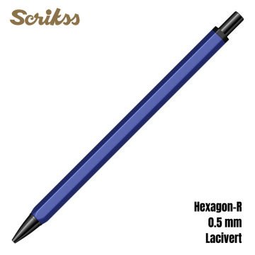 Scrikss Versatil Kalem Hexagon-R 0.5mm Lacivert