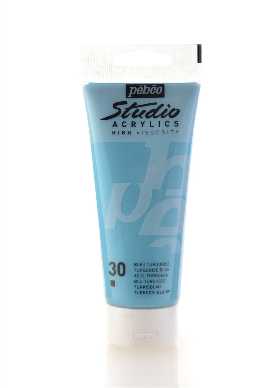 Pebeo Studio Akrilik Boya 100ml 30 Turquoise Blue