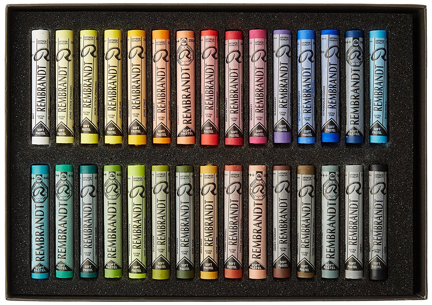 Set Pastelli Morbidi Rembrandt 30 Mezzi + Fissativo – Selezione Generale Per Artisti E Hobbisti