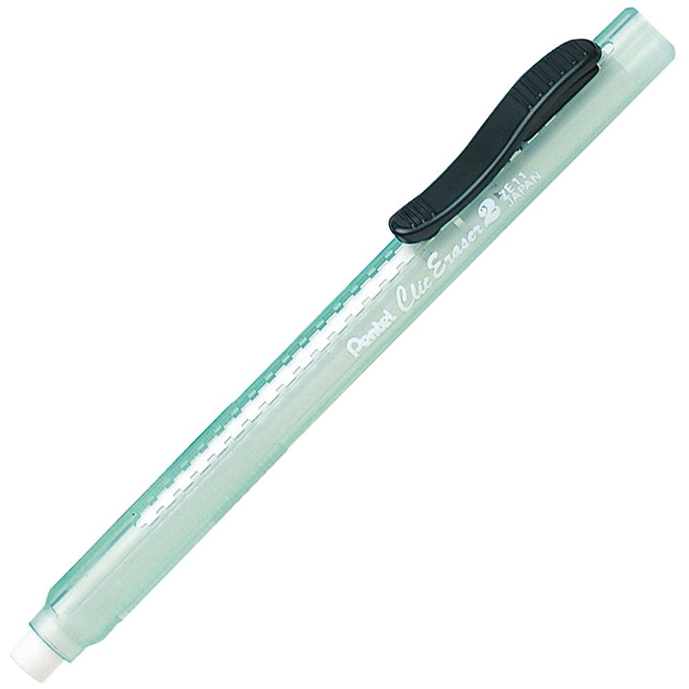 Pentel Clic Eraser Kalem Silgi ZE 11T D Yeşil