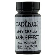 Cadence Very Chalky Wash Effect Slime Boyası 90ml 13 Siyah