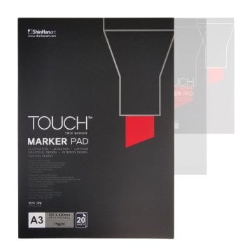 Shinhan Art Touch Pad Marker Blok A3 75gr 20yp