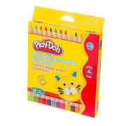 Play Doh 12 Renk Set Naturel Jumbo Kuru Boya Play-Ku009