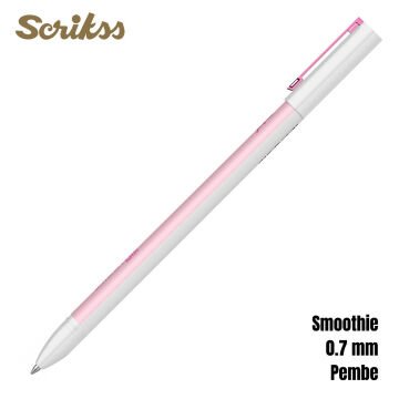 Scrikss Smoothie Jel Kalem 0.7mm Pembe