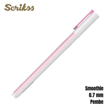 Scrikss Smoothie Jel Kalem 0.7mm Pembe