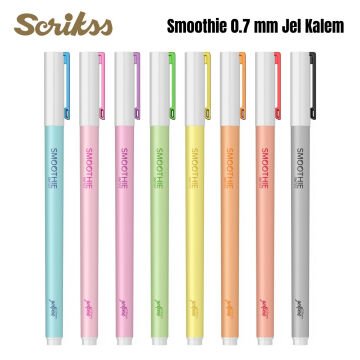 Scrikss Smoothie Jel Kalem 0.7mm Pembe