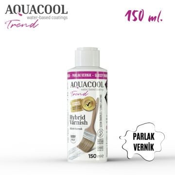 Aquacool Hibrit Vernik 150ml Parlak