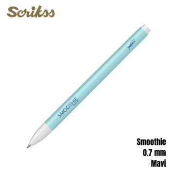 Scrikss Smoothie Jel Kalem 0.7mm Mavi